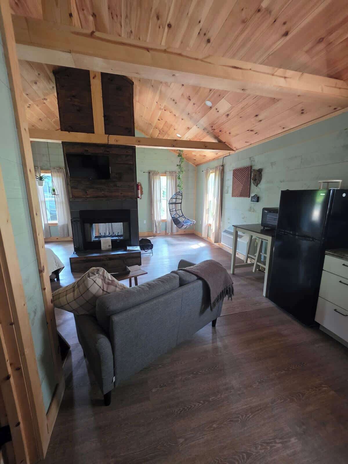 Smart TV, fireplace, offices