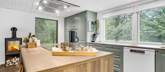 Pet friendly home in Hals with kitchen