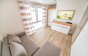 Smart-tv en een open haard