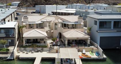 5 Star GORGEOUS RIVER FRONT HOME RIGHT ON THE WATER WITH DOCK!!! Parker Strip.