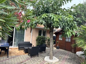 Terrace/patio - pleasant recent villa of 50m² for 6 people (BISCARROSSE)