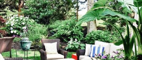 Overnattingsstedets uteområder