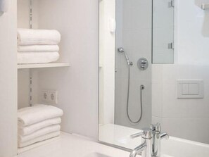 Shower, hair dryer