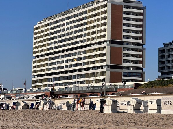 Exterior - Blu 69 - BLU 69 - Modern apartment in the Metropol building on the 3rd floor, (Sylt)