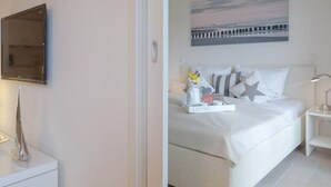 1 室のベッドルーム、アイロン / アイロン台、WiFi、ベッドシーツ