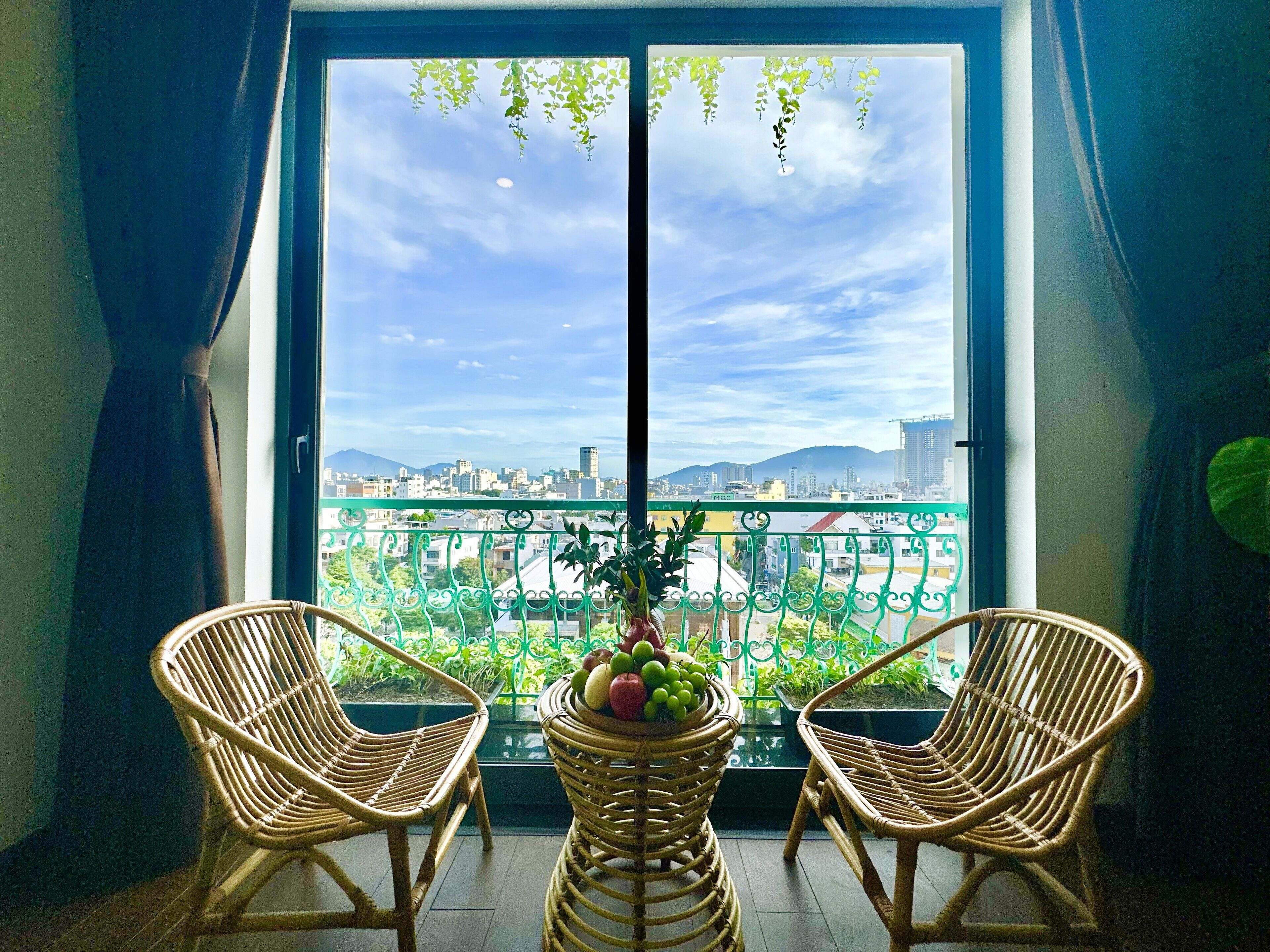 Deluxe Double Room, Balcony | Balcony view