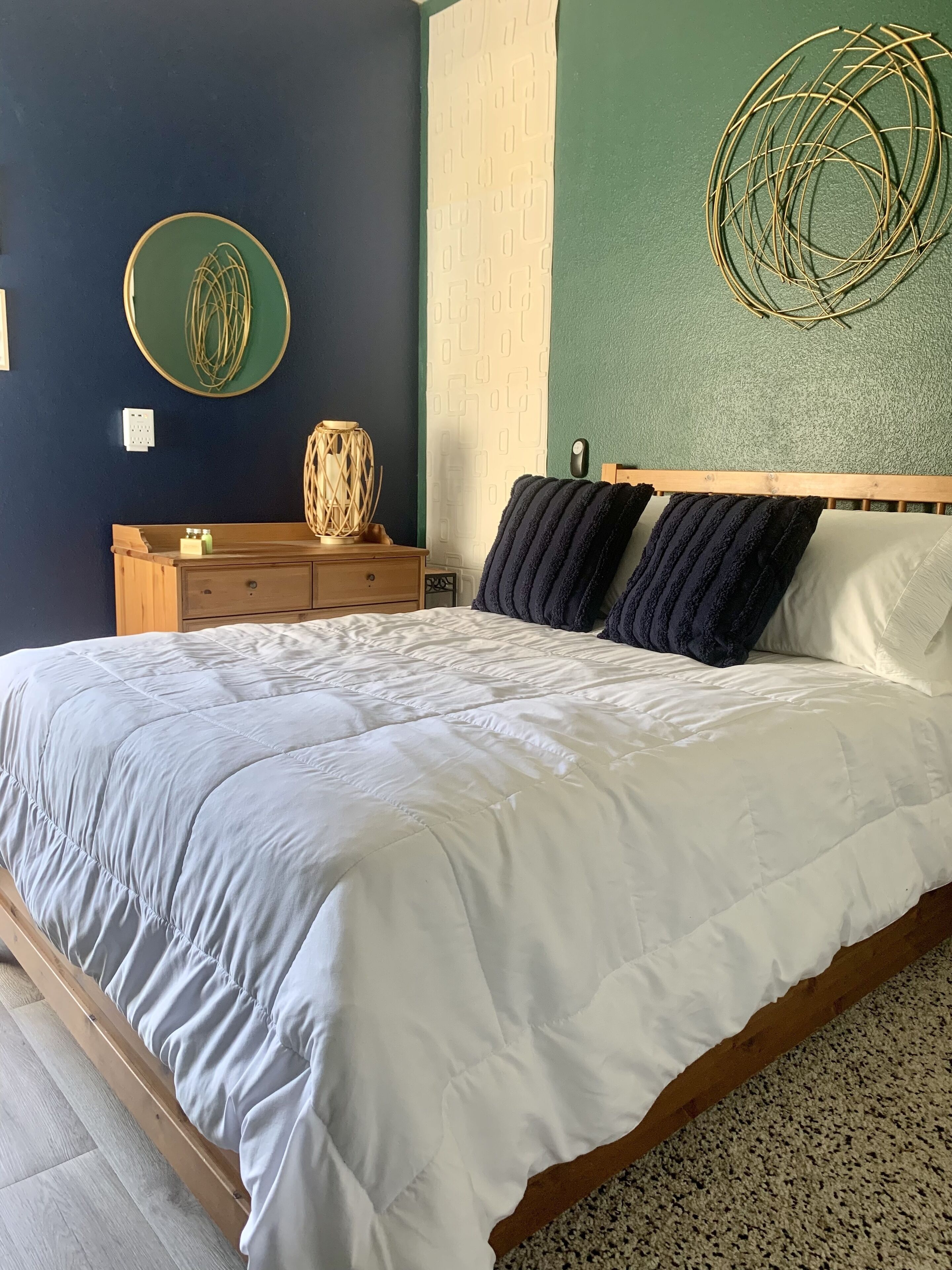 Casa Encanto relax poolside enjoying a pond view 