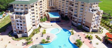 Fassade der Unterkunft