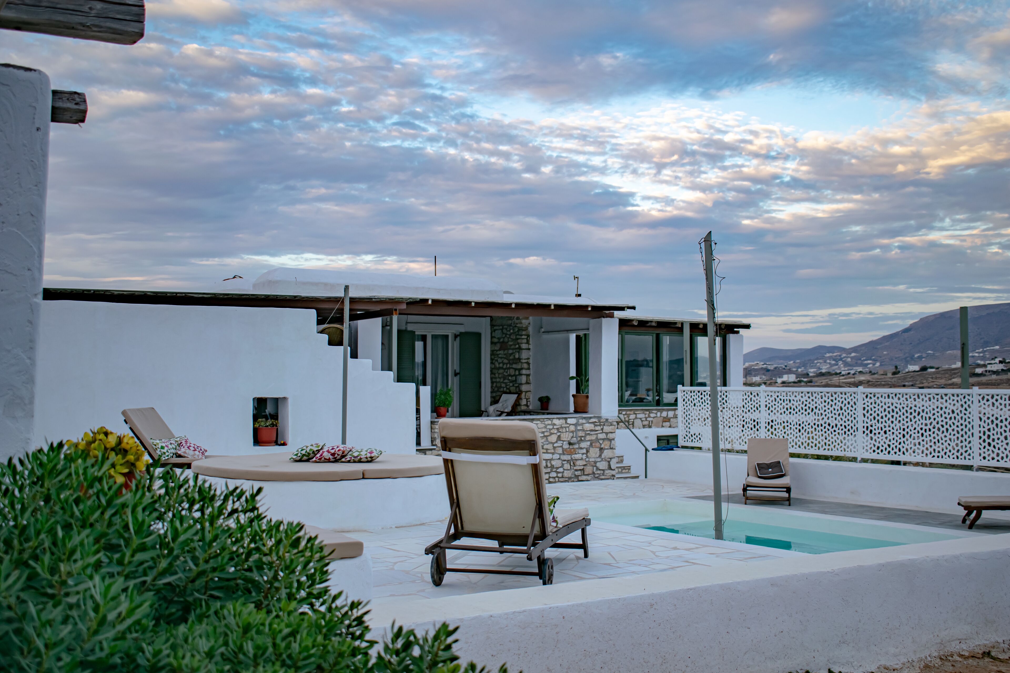 Vila, 2 quartos, para fumantes, sacada | Área da propriedade