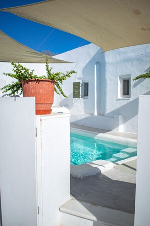 Studio, 1 Bedroom, Smoking, Patio | Exterior - Cozy Studio for 2 Guests With 1 Child or 3 Adults - Walking Distance to Beach (Paros)