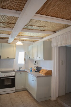 Studio, 1 chambre, fumeurs, patio | Cuisine privée