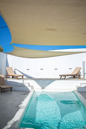 Studio, 1 Bedroom, Smoking, Patio | Pool | Outdoor pool - Cozy Studio for 2 Guests With 1 Child or 3 Adults - Walking Distance to Beach (Paros)