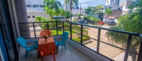 Appartement, 2 chambres, fumeurs, balcon | Balcon