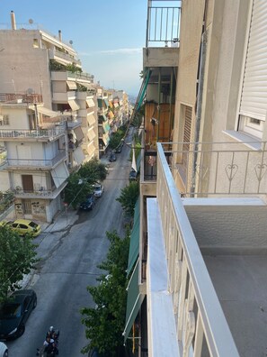 Balcony - Cosy Studio in Ano Kipseli-c2 (Athens)