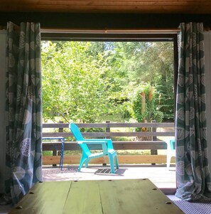 Blick von der Unterkunft