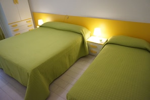 Appartamento, 2 camere da letto, patio | 3 camere