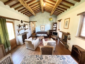 Villa, Multiple Bedrooms, Private Pool, Garden View | Living area - Spoleto Tranquilita Sleeps 20 With Wifi Pool Yoga Studio Gardens and Views (Spoleto)