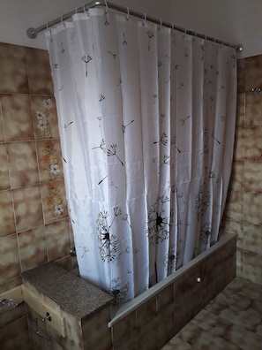 Apartment, 3 Bedrooms, Balcony, Garden View | Bathroom shower - Boschetto Your Refuge Surrounded by Nature (Recanati)