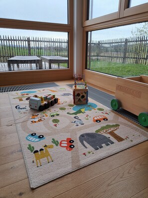 Children's area - Vacation apartment on the Haldershof ground floor (Wangen im Allgäu)