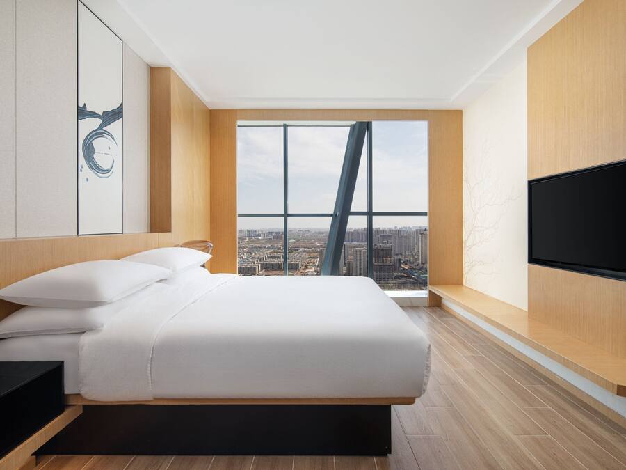 Suite, 1 King Bed, City View