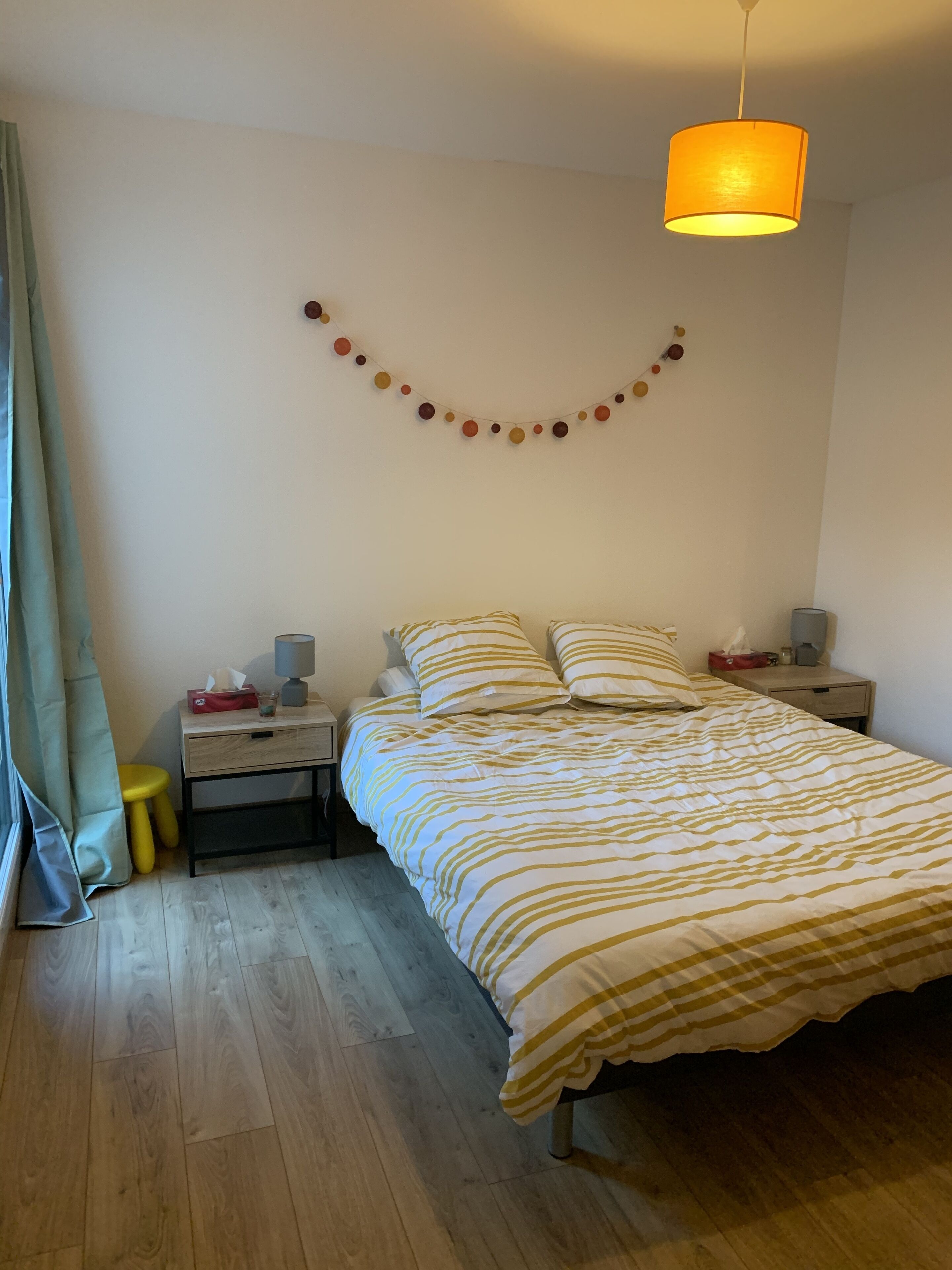 2 room apartment with parking in a secure residence