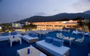 Terrace/patio - Club Marakesh Beach Hotel  (Kemer)