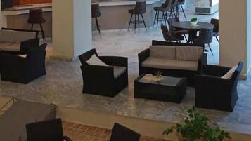 Zona de estar del vestíbulo