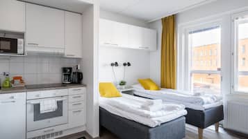 1 chambre, rideaux occultants, chambres insonorisées