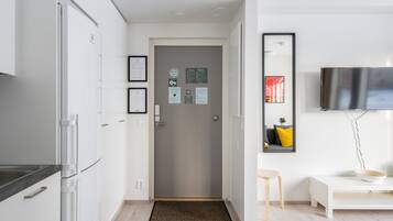 Standard Apartment, 1 Bedroom, Balcony | 1 bedroom, blackout curtains, soundproofing, iron/ironing board