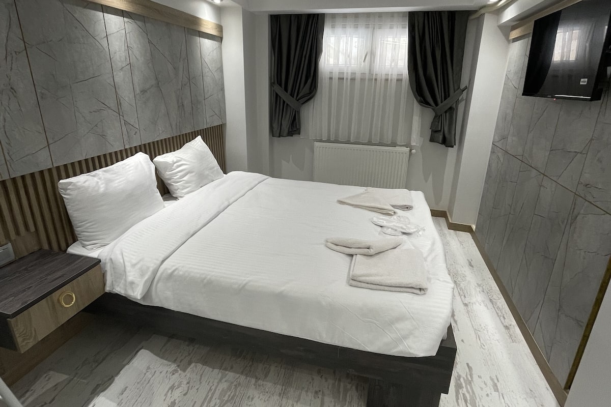 Economy-huone | 1 makuuhuone, minibaari, ilmainen Wi-Fi, vuodevaatteet