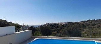 New villa with pool in Salema Ideal location lovely sea and countryside views.