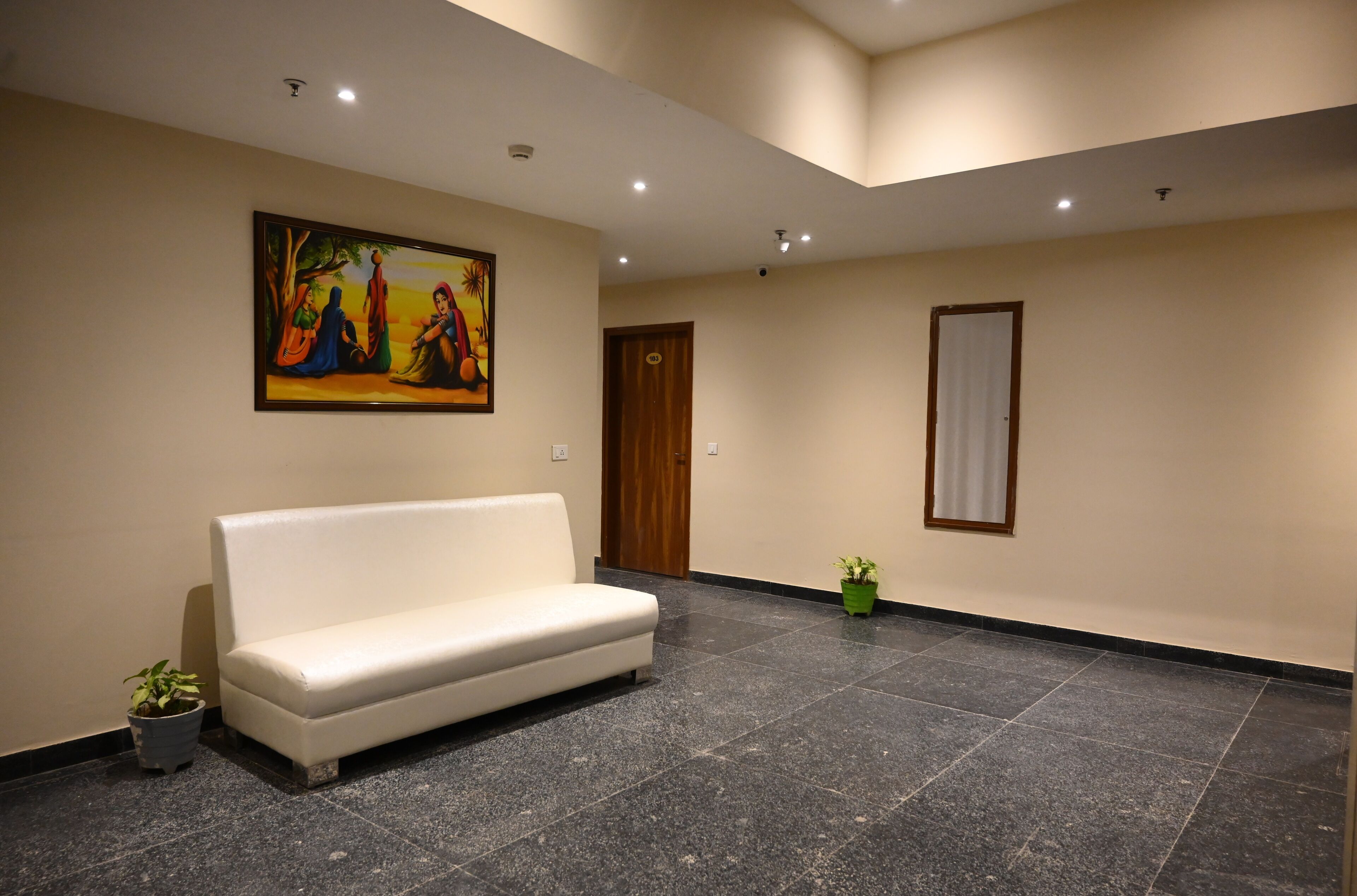 Lobby sitting area