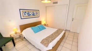 2 chambres, accès au Wi-Fi (inclus), literie fournie