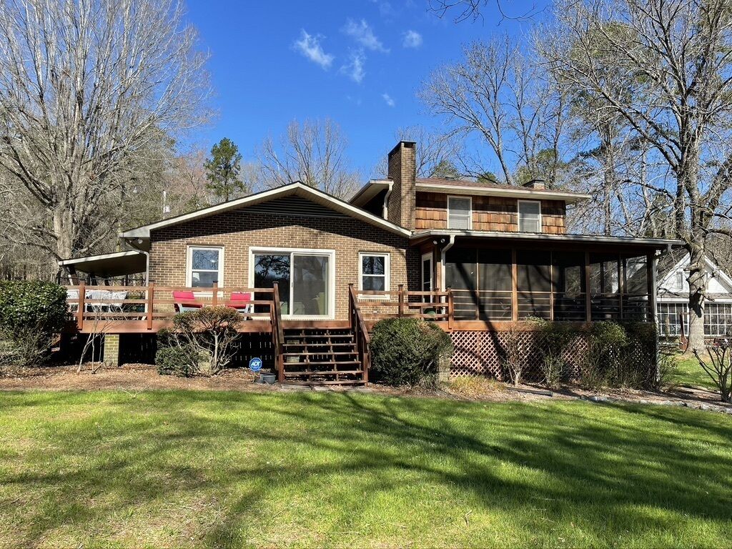 View of house from pier
