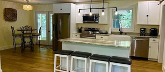 Newly remodeled cabin in DuPont State Forest between Brevard & Hendersonville