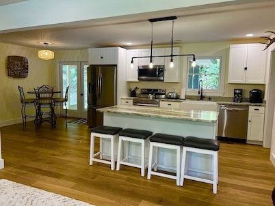 Newly remodeled cabin in DuPont State Forest between Brevard & Hendersonville