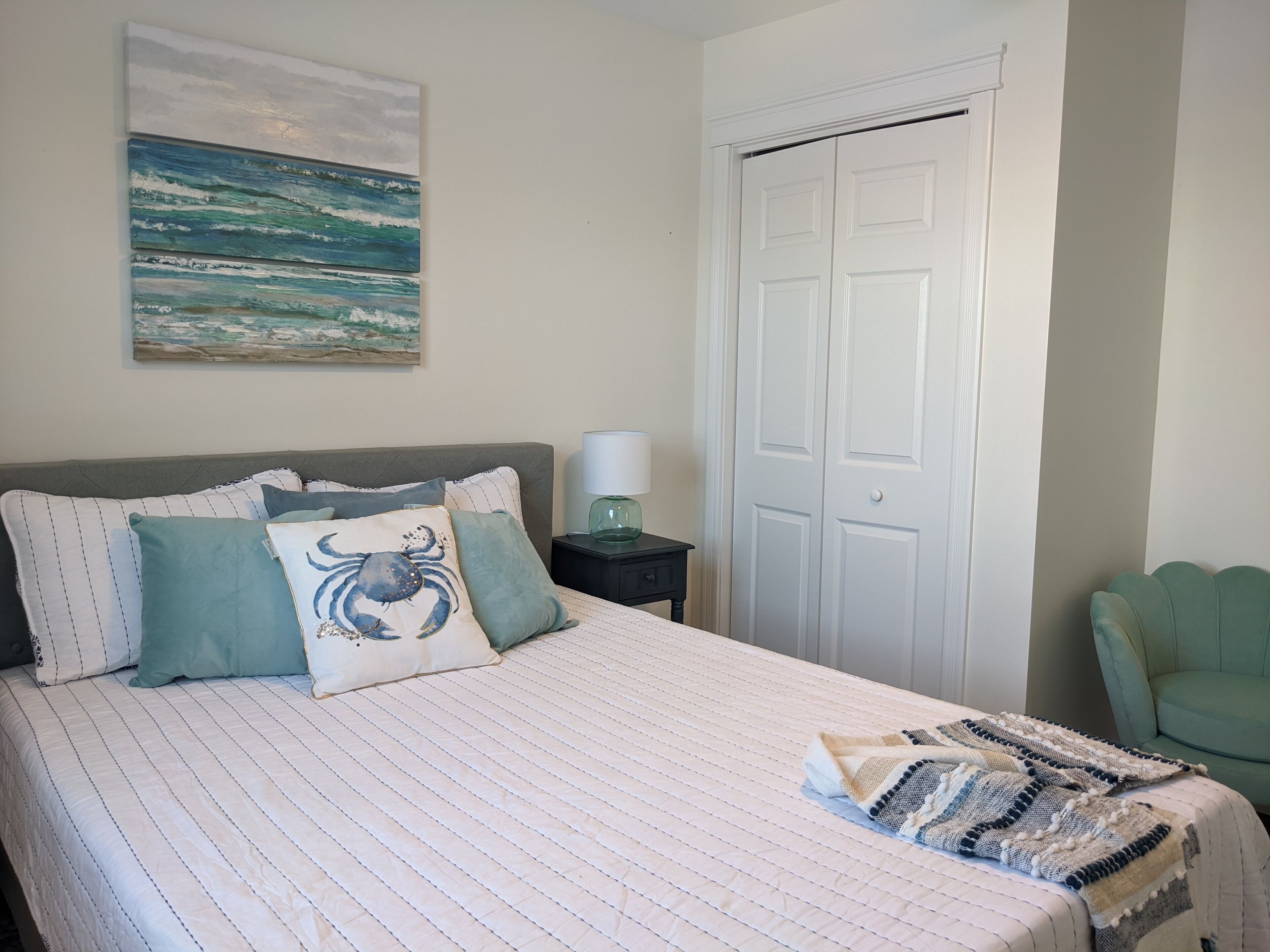 4 bedrooms, iron/ironing board, travel crib, WiFi