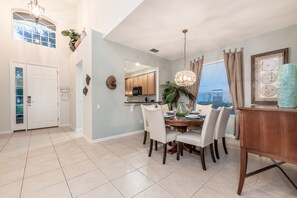 Dining - Last Minute Disney! Private Pool, Hot Tub & Themed Bedrooms. Book Now! #39158 (Orlando)