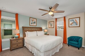 6 bedrooms, iron/ironing board, WiFi, bed sheets