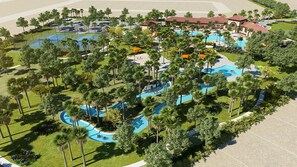 A heated pool - Last Minute Disney! Private Pool, Hot Tub & Themed Bedrooms. Book Now! #39474 (Orlando)