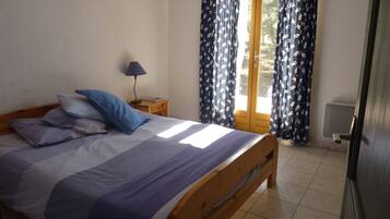 2 chambres, draps fournis