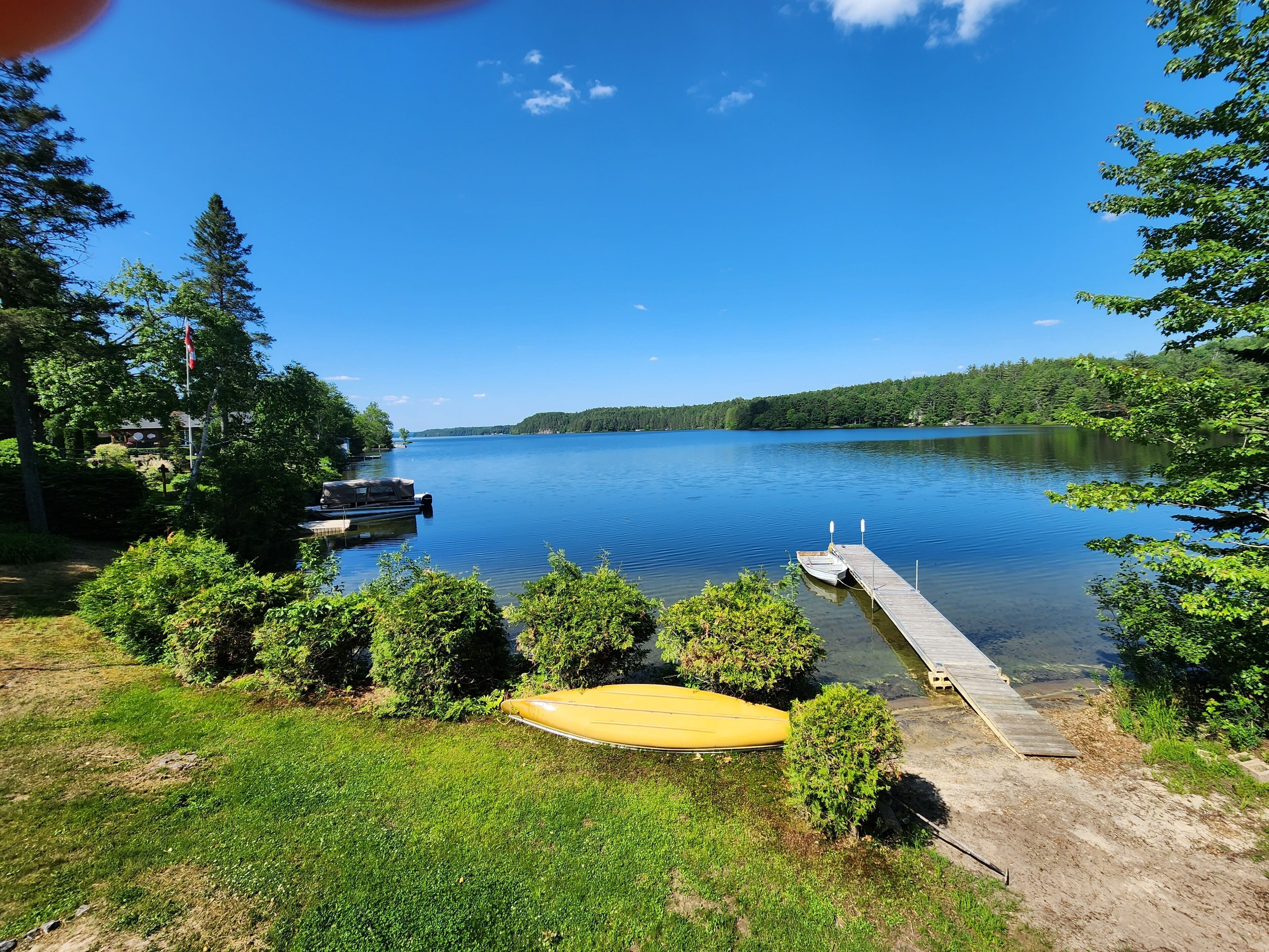 Incredible view of the lake everywhere with sandy beach!!