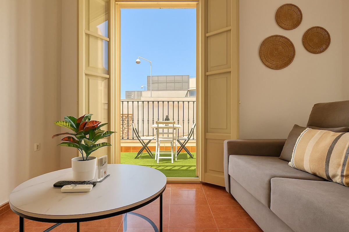 Apartment, Stadtblick