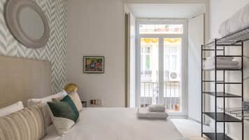 Apartament, 1 dormitori, balcó | 1 dormitori, escriptori, habitacions insonoritzades i bressols