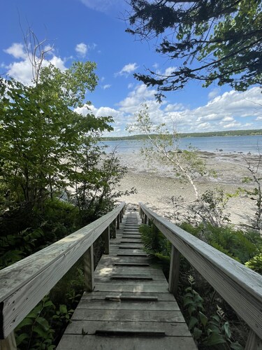 Chalet with a Private Beach in Acadia National Park