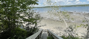 Chalet with a Private Beach in Acadia National Park