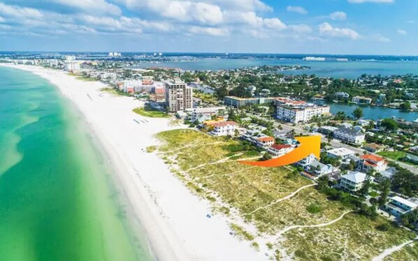 Beach nearby - Directly across the street from the beach  (St. Pete Beach)