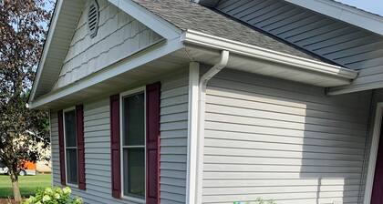 Duplex in the country ten minutes from Frankenmuth-Betty’s Birch Run Road Place.