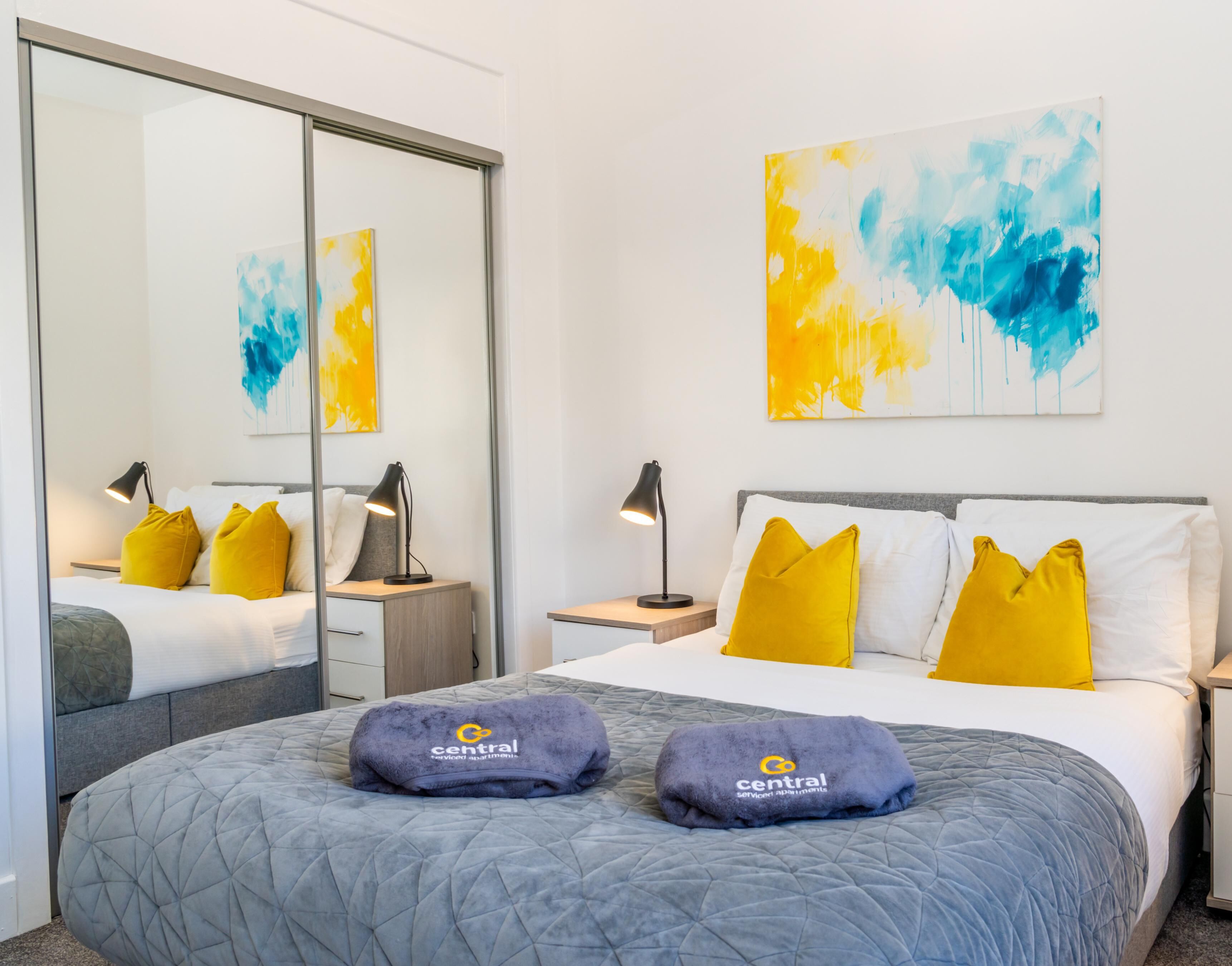 2 bedrooms, iron/ironing board, free WiFi