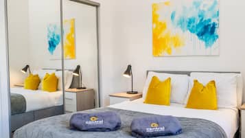 2 bedrooms, iron/ironing board, free WiFi